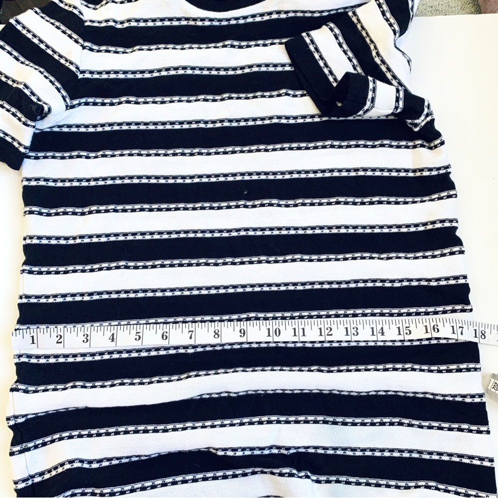 BALMAIN horizontal-stripe pattern short-sleeve top - image 9